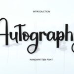 Autography Font - Featured Image