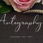 Autography Font - Featured Image