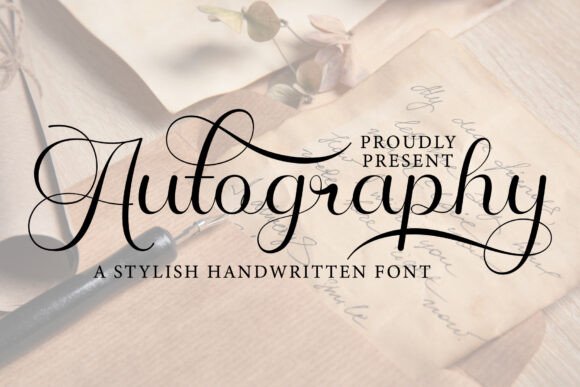 Autography Font - Featured Image