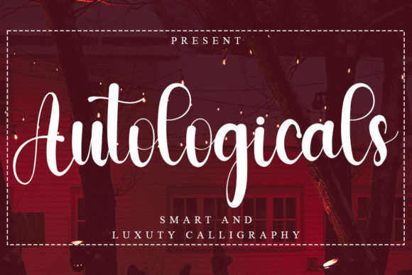 Autologicals Font - Featured Image