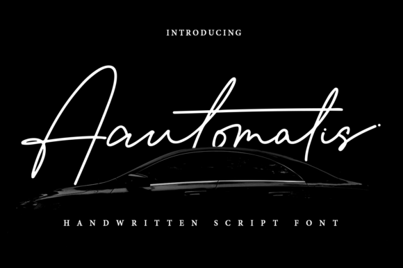Automatis Font - Featured Image