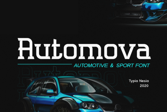Automova Font - Featured Image