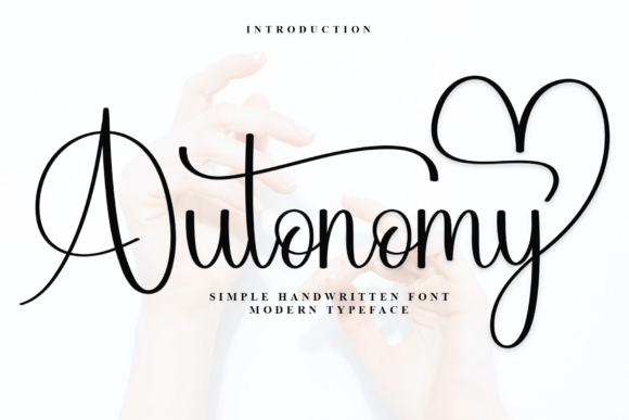 Autonomy Font - Featured Image