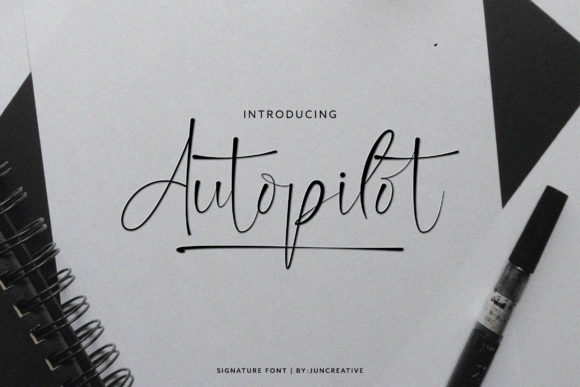 Autopilot Font - Featured Image