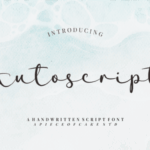 Autoscript Font - Featured Image