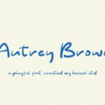 Autrey Brown Font - Featured Image