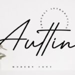 Auttin Font - Featured Image