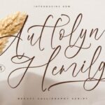 Auttolyn Hemilga Font - Featured Image