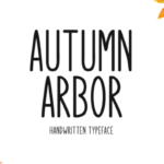 Autumn Arbor Font - Featured Image
