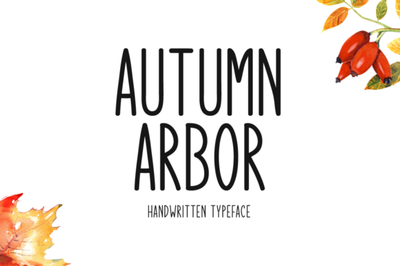 Autumn Arbor Font - Featured Image