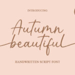Autumn Beautiful Font - Featured Image