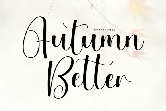 Autumn Better Font - Featured Image