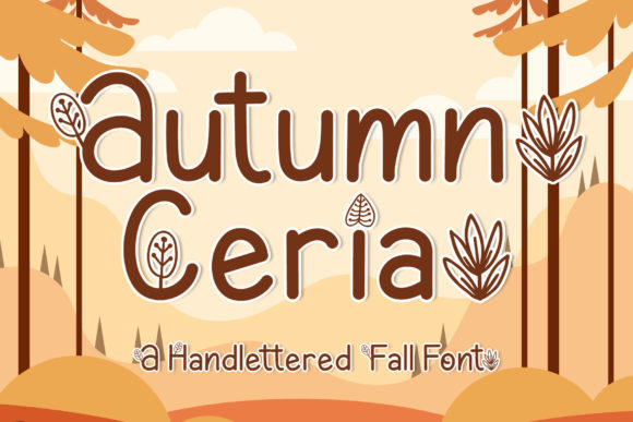 Autumn Ceria Font - Featured Image