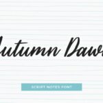 Autumn Dawn Font - Featured Image