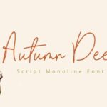 Autumn Deer Font - Featured Image