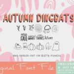 Autumn Dingbats Font - Featured Image