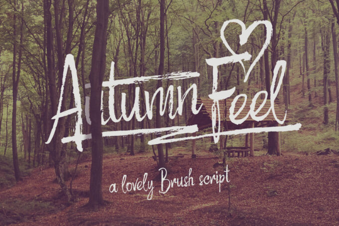 Autumn Feel Font - Featured Image