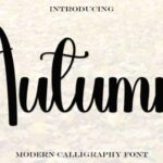 Autumn Font - Featured Image