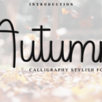 Autumn Font - Featured Image