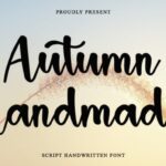 Autumn Handmade Font - Featured Image