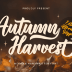 Autumn Harvest Font - Featured Image