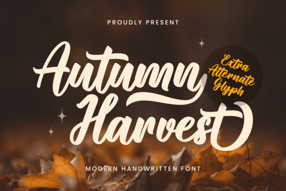 Autumn Harvest Font - Featured Image