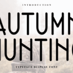 Autumn Hunting Font - Featured Image