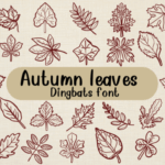 Autumn Leaves Font - Featured Image