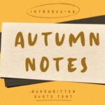 Autumn Love Font - Featured Image