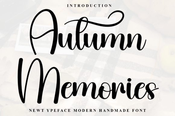 Autumn Memories Font - Featured Image