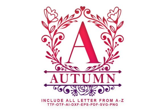 Autumn Monogram Font - Featured Image