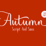 Autumn Mood Font - Featured Image