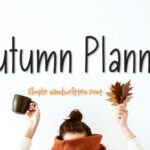 Autumn Planner Font - Featured Image