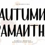 Autumn Samantha Font - Featured Image