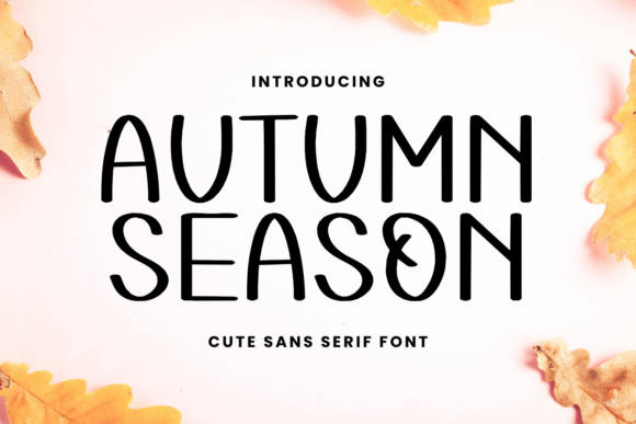 Autumn Season Font - Featured Image