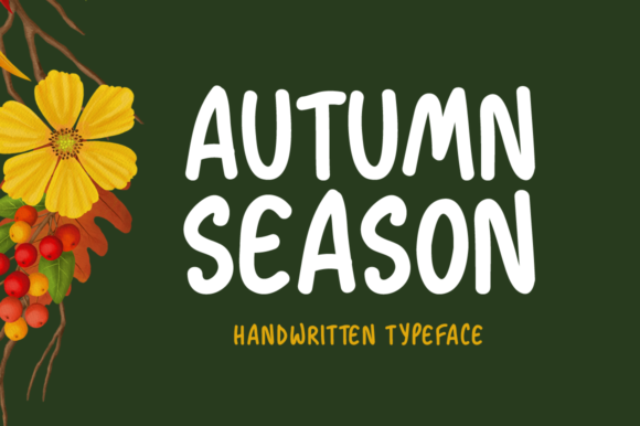 Autumn Season Font - Featured Image