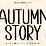 Autumn Story Font - Featured Image