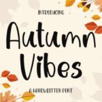 Autumn Vibes Font - Featured Image