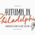 Autumn in Philadelphia Font - Featured Image