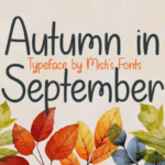 Autumn in September Font - Featured Image