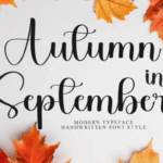 Autumn in Septemeber Font - Featured Image