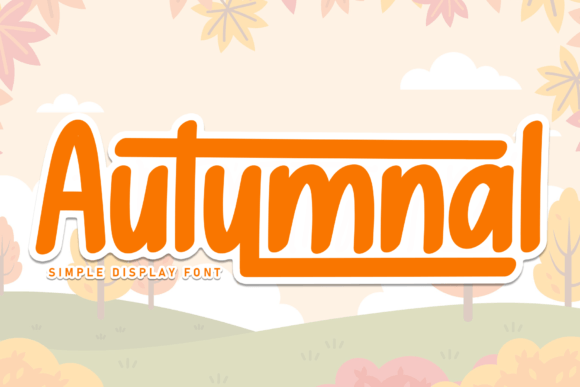 Autumnal Font - Featured Image