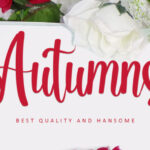 Autumns Font - Featured Image
