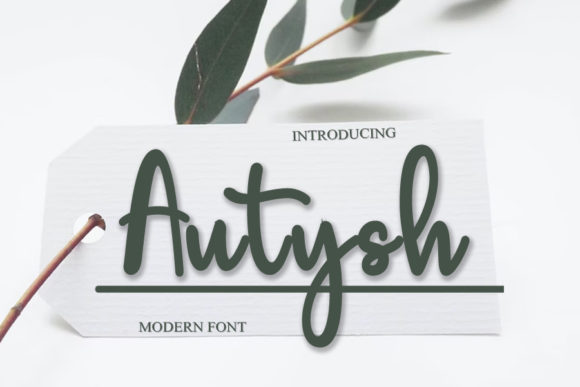 Autysh Font - Featured Image