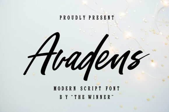 Avadens Font - Featured Image