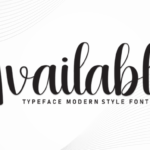 Available Font - Featured Image