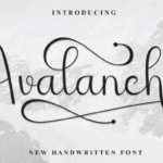Avalanche Font - Featured Image