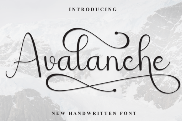 Avalanche Font - Featured Image