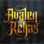 Avalen Rekas Font - Featured Image