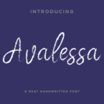 Avalessa Font - Featured Image
